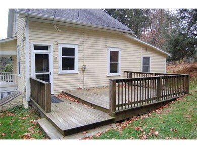 Exterior Back. This is a great private deck to enj