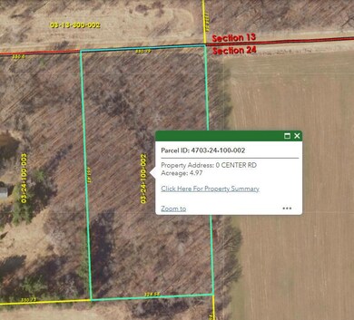 0 Center Rd aerial