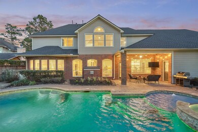 Sparkling pool and hot tub awaits you.