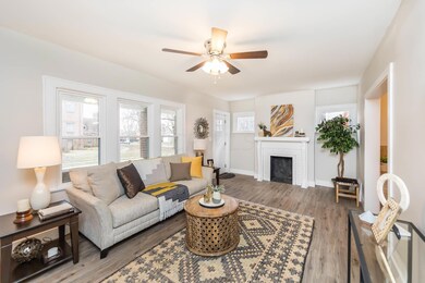 505 Berkeley Rd-Living Room