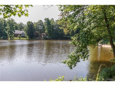 Lake view from the backyard!