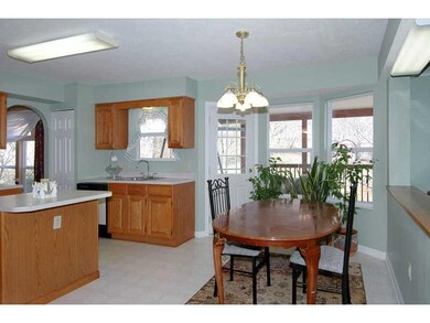 Kitchen. Walk out to the Deck from the open Breakf