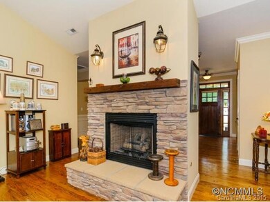 Stone Fireplace
