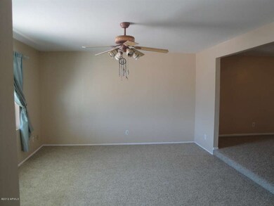 Step down living room