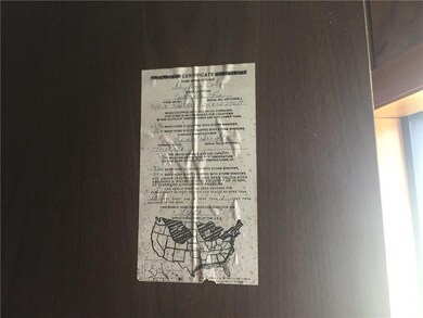 Manufactured home serial number, this is situated 
