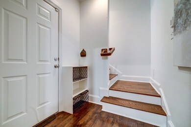 Entrance from garage