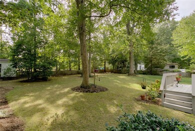 Level, Spacious Rear Yard.   Shed at Rear left can