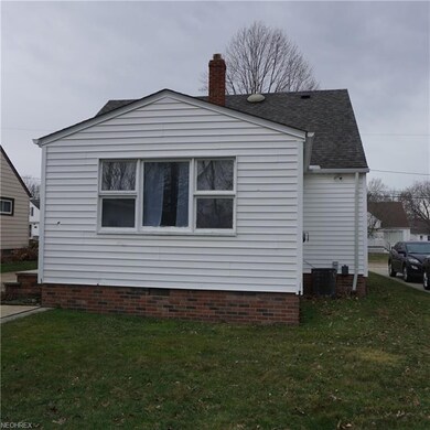 Rear of home