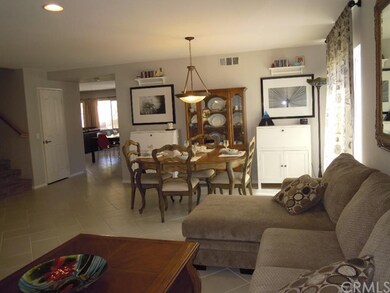 Another view of living room and dining room.