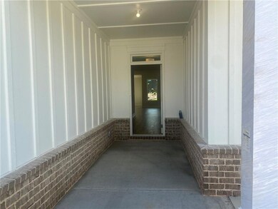 Covered Entrance to property