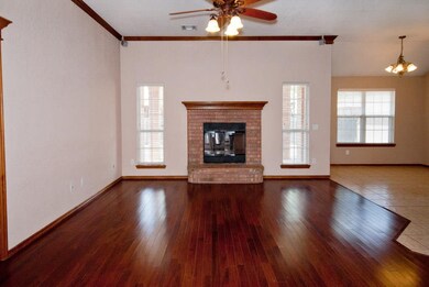 Brazilian wood floors in living room