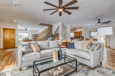 Main level family room  that opens to the entry an