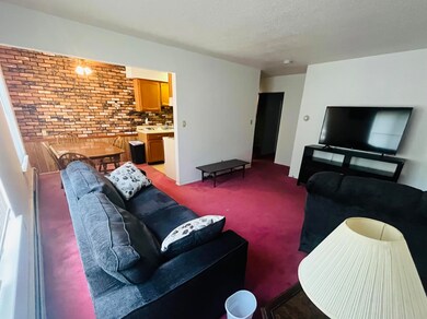 Living room opens to dining rm