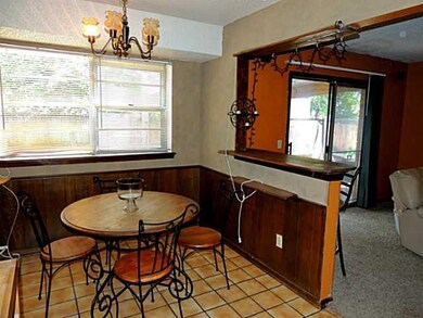 Dining Room. Kitchen is open to the dining room wh