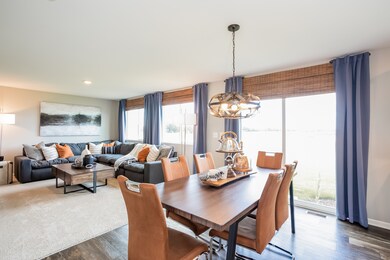 Model home pictured- colors, features, and options