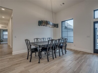 Dining area off of entryway.