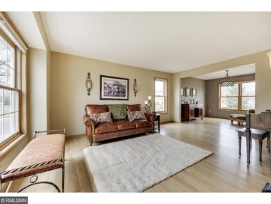 Real hardwood floors thoughout main level and lots