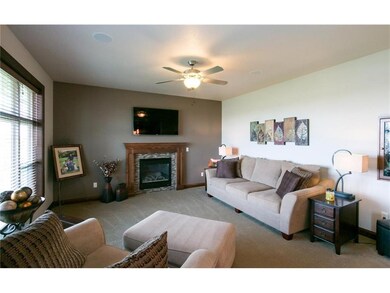 Living Room - gas fireplace, audio