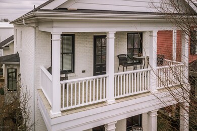 second floor balcony