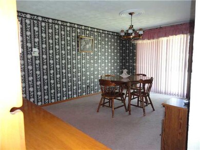 Dining Room. Very large dining room with glass doo