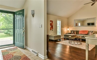 Entry Foyer and Living Room