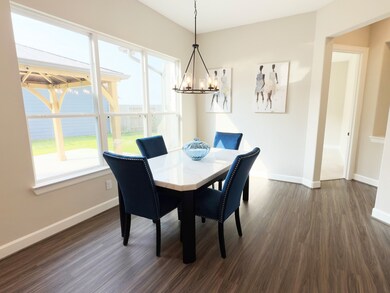 The dining room in the Portico at Winfrey Estates