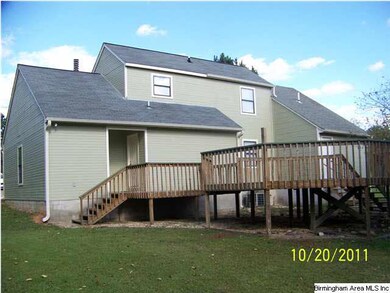 Back of home.