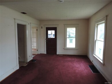 Living room / dining room combination.