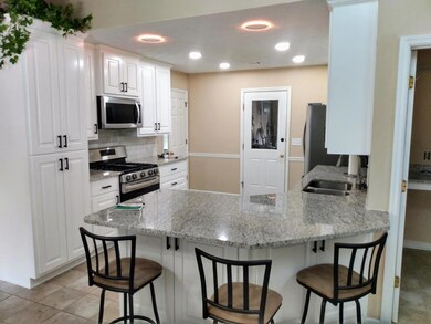 Breakfast Island with matching stools