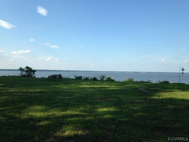 VIEW OF LOT OVERLOOKING THE JAMES RIVER