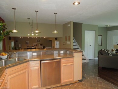 New cabinets, updated hardware and lighting--