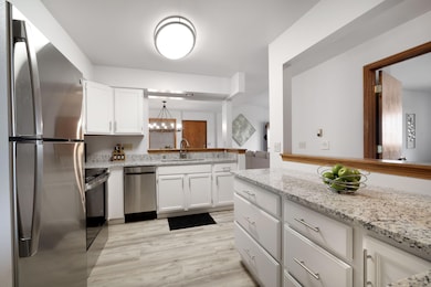 Open concept kitchen