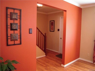 Entry Area open to the Spacious Dining Room