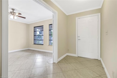Foyer and guest bedroom