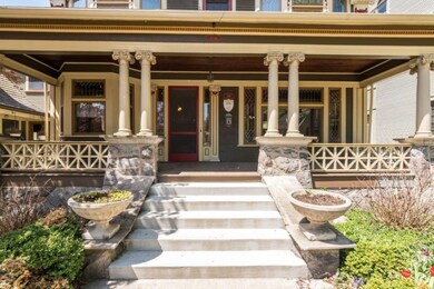 rebuilt front porch!
