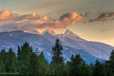 Sunset Tetons