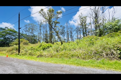 Looking to the left along Stardust Drive from approximate middle of lot 85.