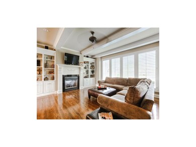 In the great room enjoy the a gas fireplace, styli