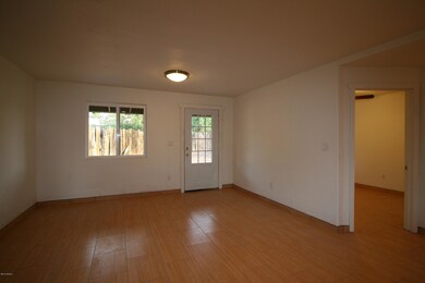 Living room & front entry