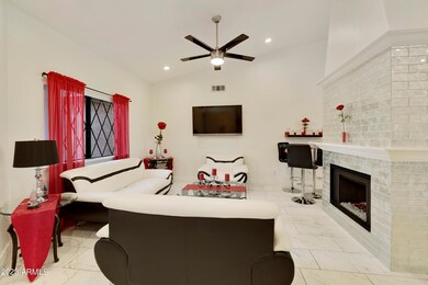 Living area as you enter