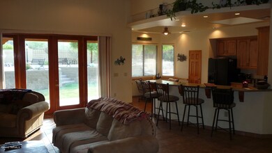 Great room adjoings spacious kitchen