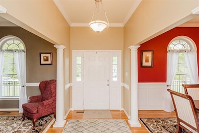 Front Entry with Side Lights