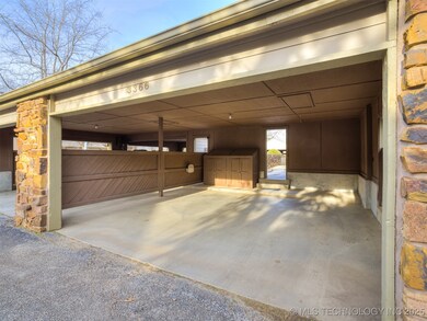 2 car enclosed carport with storage