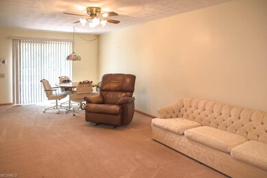 Spacious family room with backyard access.