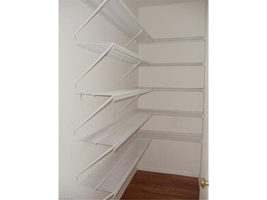 Huge walk in kitchen pantry provides even more sto