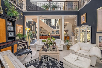 Living Room with Opening To the Garden/Pool Area!