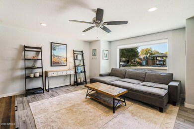 Large window in living room