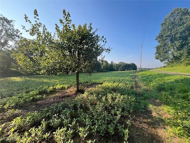 View of yard with a view of countryside
