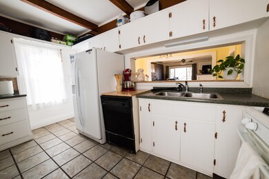 Kitchen Looking Into Dining Room