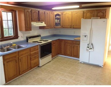 Kitchen. Spacious kitchen with new tile